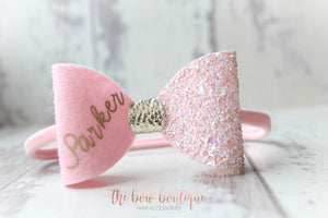 Personalised bows | 3 colours.