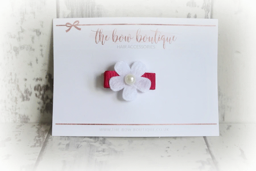 My first daisy flower clips | 26 colours