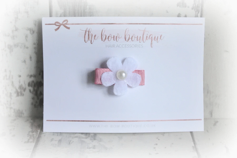 My first daisy flower clips | 26 colours
