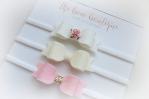 Sweet baby headband set