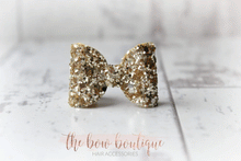 Load image into Gallery viewer, Mini glitter bows (25 Colours)