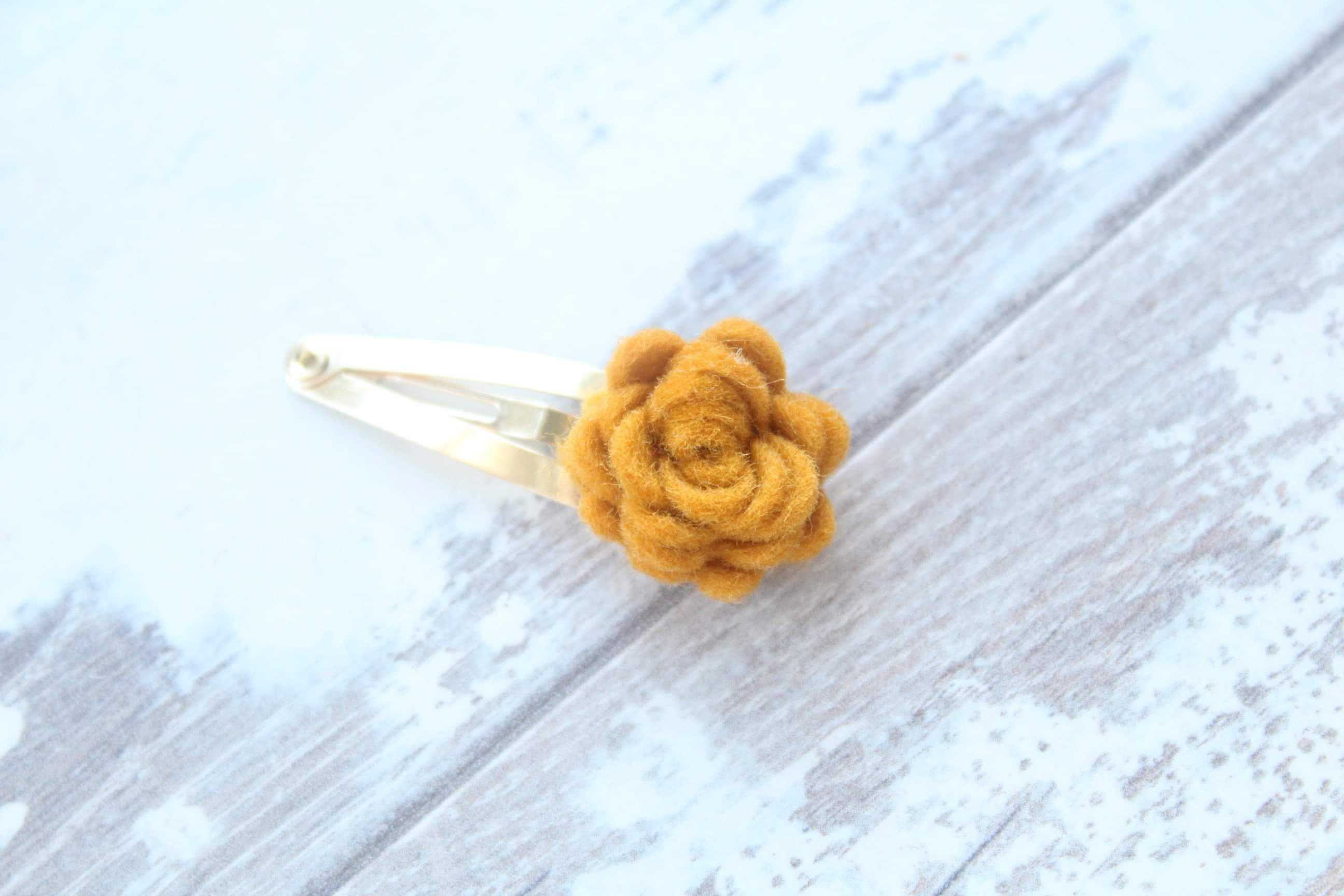 My first mini flower snappy clips | 24 Colours
