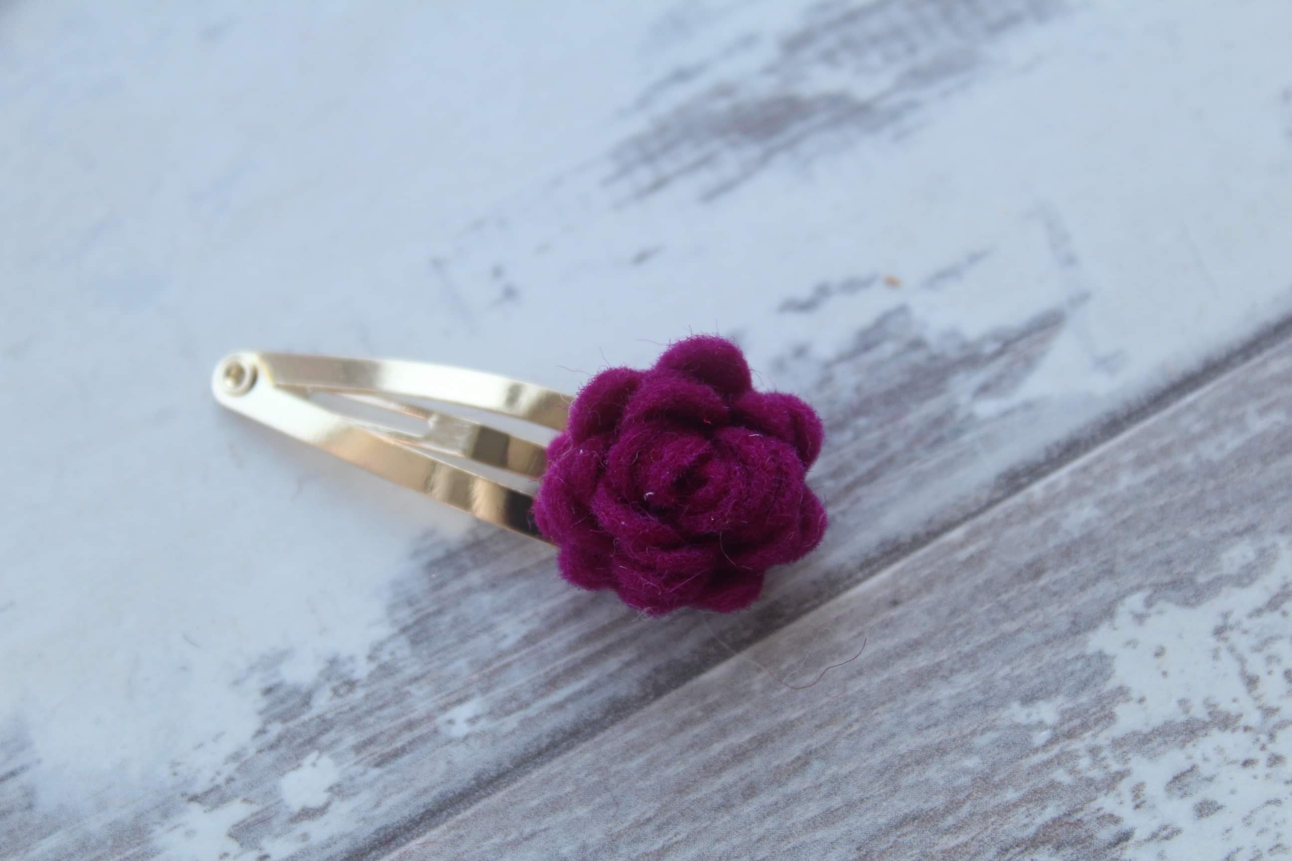 My first mini flower snappy clips | 24 Colours