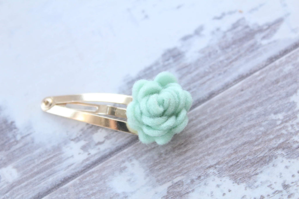 My first mini flower snappy clips | 24 Colours