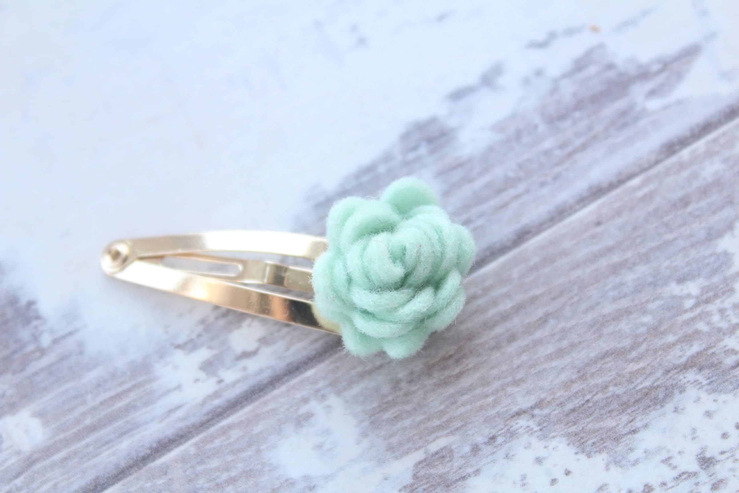 My first mini flower snappy clips | 24 Colours