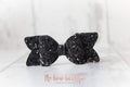 Small chunky glitter bows | 22 Colours | Clip or headband