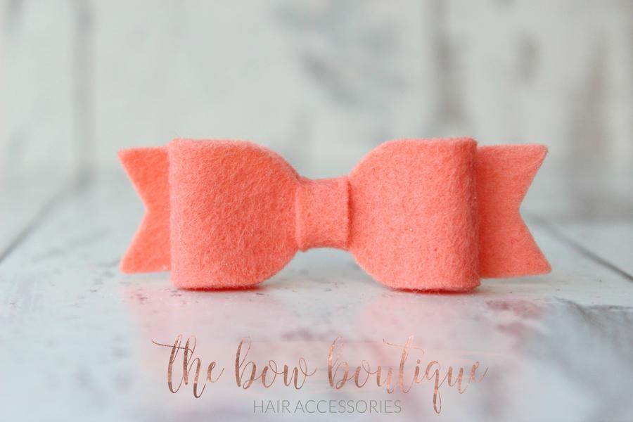 Small felt bows | 25 Colours | Clip or headband