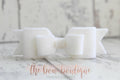 Double felt bows | 25 colours | Clip or headband