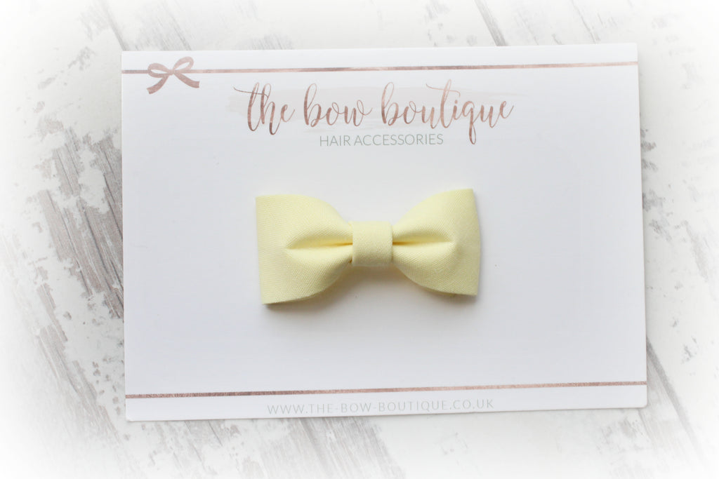 Cotton pinch bows | 23 Colours Clip or headband